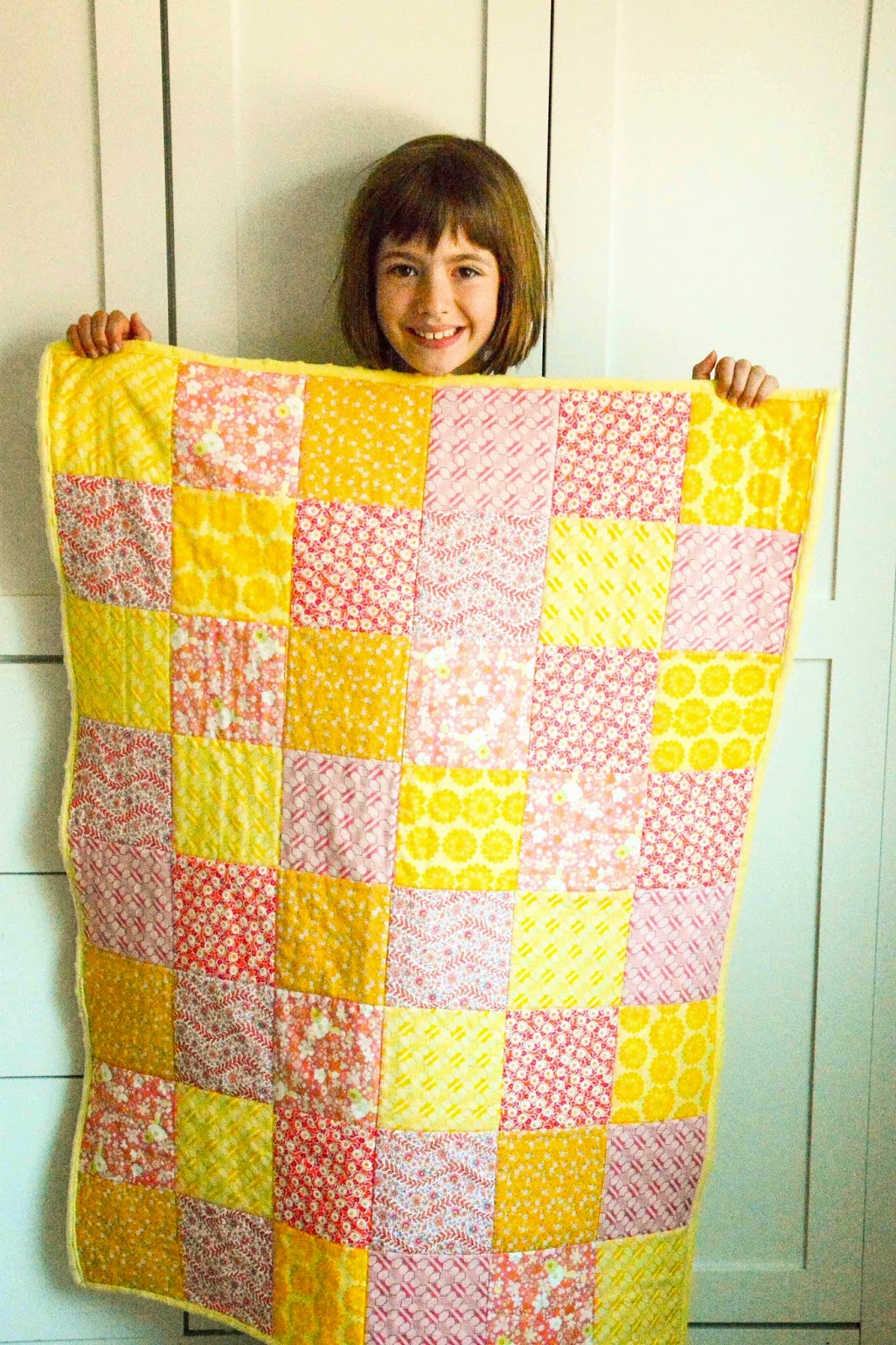 Sewing Minky Backed Baby Quilt for WeAllSew Aesthetic Nest Bloglovin’